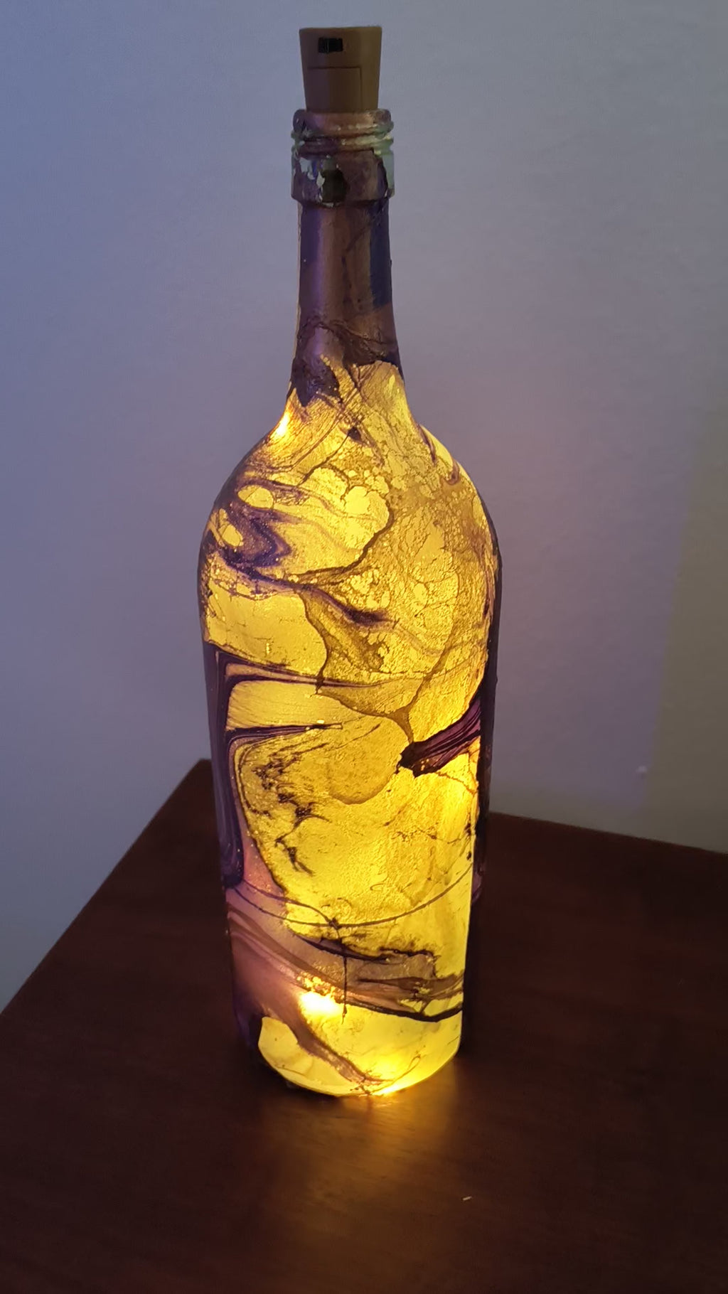 Marble with lights