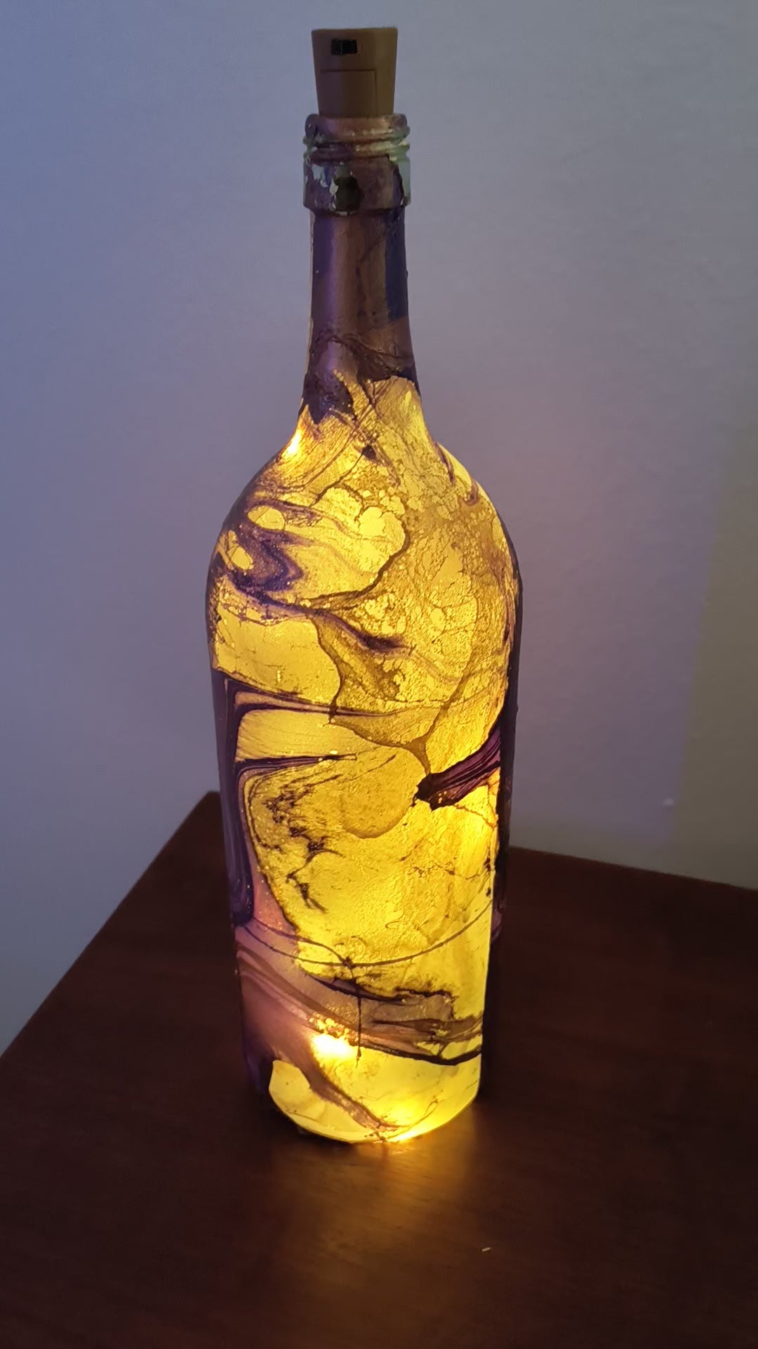 Marble with lights