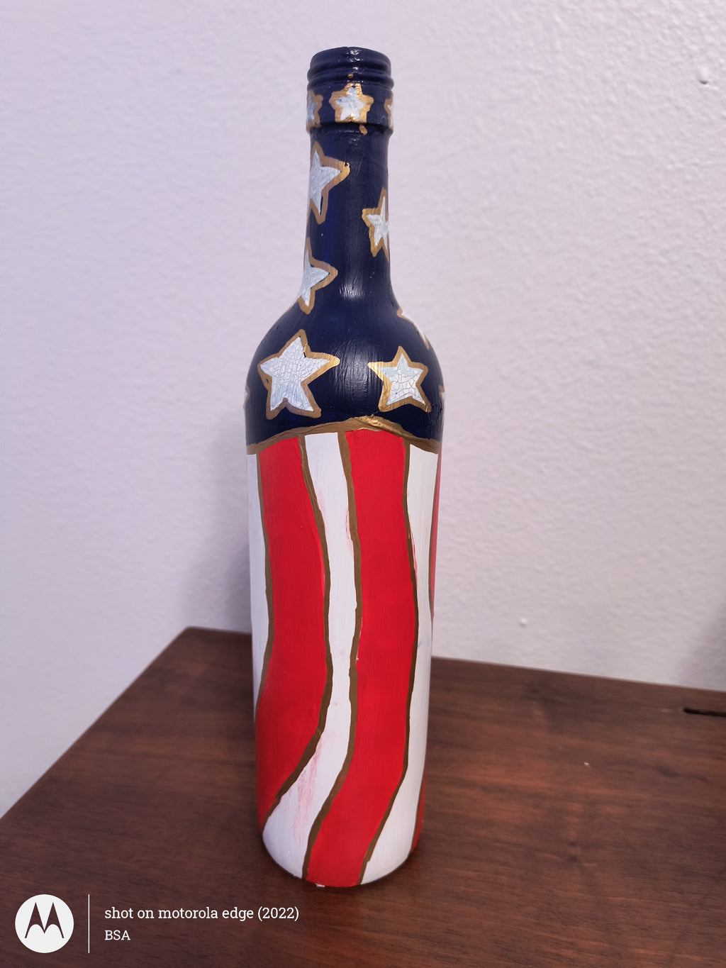 Flag in the wind